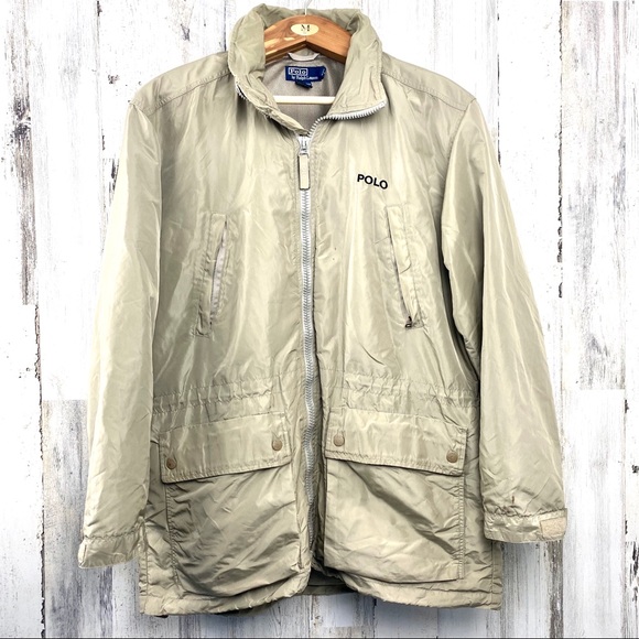 polo ralph lauren waterproof hooded jacket